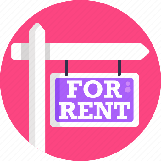 Real, estate, rent, sign icon - Download on Iconfinder