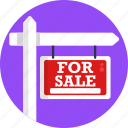 real, estate, sale, sign, buy