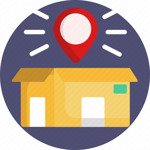 Seo, location, parcel, shipping, delivery, packaging icon - Download on Iconfinder
