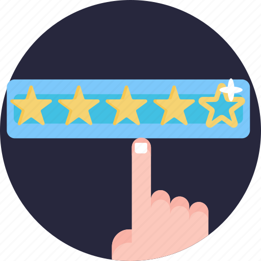 Seo, review, feedback, stars icon - Download on Iconfinder