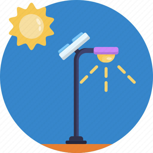 Solar, energy, street light, solar power, electricity icon - Download on Iconfinder