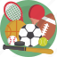sports, balls, racquet, rugby ball, tennis ball, hockey, soccer ball 