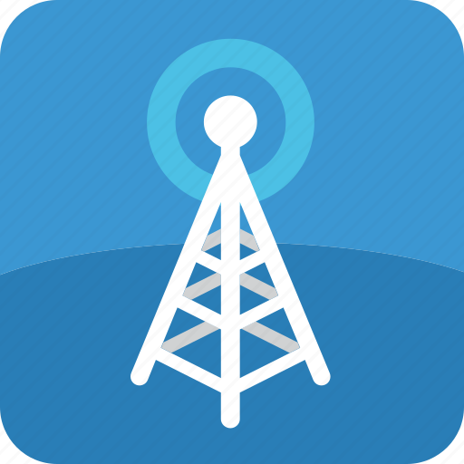 Broadcast, radio, signal, television, tower, tv icon - Download on Iconfinder