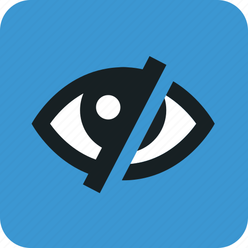 Blind, eye, eyes, hidden, look, looking, pupil icon - Download on Iconfinder