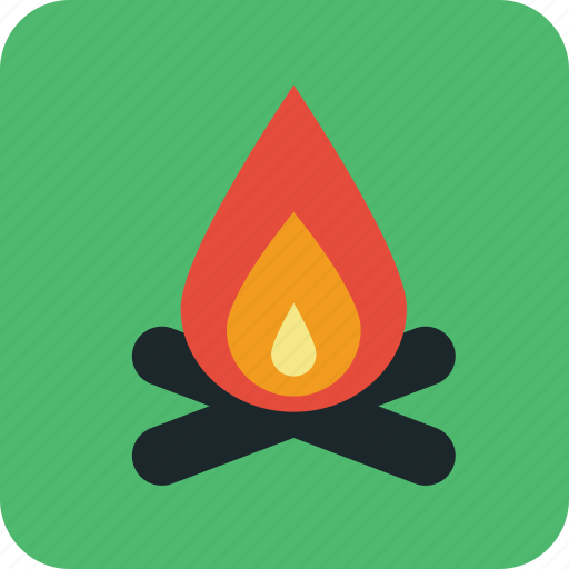 Camp, camp fire, camping, fire, light, warm, warmth icon - Download on Iconfinder