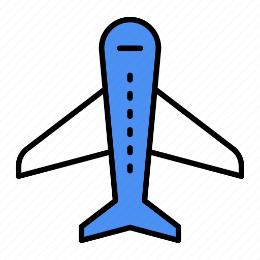 Airplane, plane, flight, travel, transport, aircraft, transportation icon - Download on Iconfinder