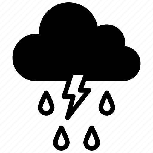 Lighting, rain icon - Download on Iconfinder on Iconfinder