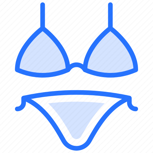Bikini, swimsuit, fashion, woman, summer, underwear, swimwear icon - Download on Iconfinder