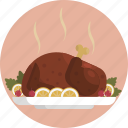thanksgiving, chicken, turkey, meal