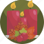 thanksgiving, candle, decoration, maple, leaves, autumn 