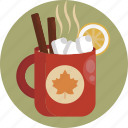 thanksgiving, hot tea, beverage, mug, ice