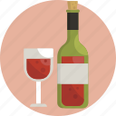 thanksgiving, wine, wine glass, wine bottle, drink