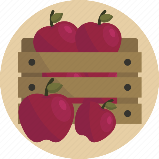Thanksgiving, apple fruits, fruit, crate, fruits icon - Download on Iconfinder