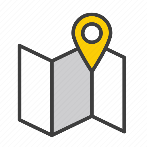 Location, navigation, pin, gps, direction, pointer, marker icon - Download on Iconfinder