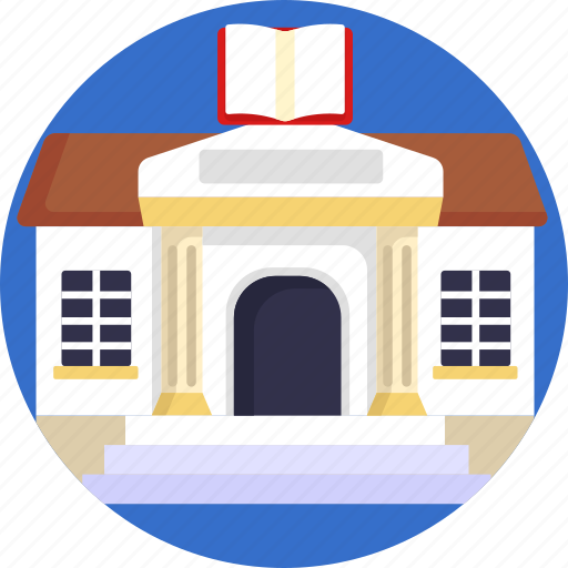 University, school, building, property icon - Download on Iconfinder