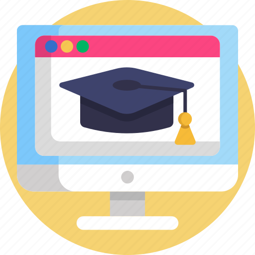 University, online graduation, graduation hat, education icon - Download on Iconfinder