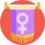 university, emblem, gender, female 