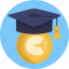 university, graduation hat, graduation, learning 