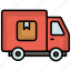 delivery, van, delivery van, delivery-truck, shipping-truck, cargo, shipment, transport, truck 