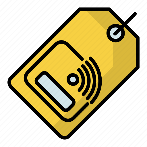Rfid, tag, rfid tag, contactless, chip, nfc, technology icon - Download on Iconfinder