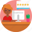 feedback, review, customer, satisfaction, computer, female 