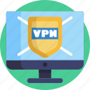 vpn, working from home, computer, technology, pc