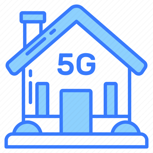 Smart, home, house, 5g, network, internet, technology icon - Download on Iconfinder