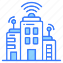 smart, city, wifi, buildings, home, electronics, network