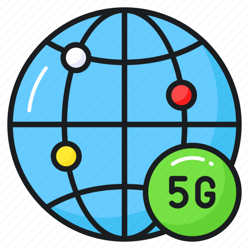 Globalization, 5g, network, cellular, connection, internet, speed icon - Download on Iconfinder