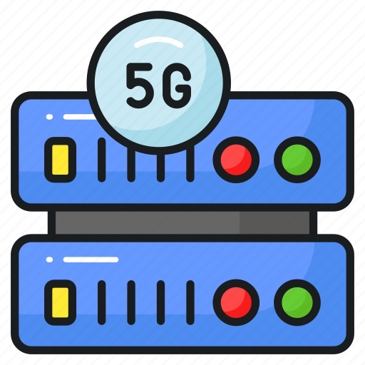 5g, network, server, internet, speed, database, technology icon - Download on Iconfinder