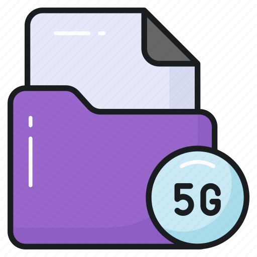 5g, network, folder, internet, signals, speed, broadband icon - Download on Iconfinder