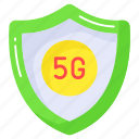 5g, network, connection, speed, internet, shield, protection