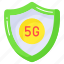 5g, network, connection, speed, internet, shield, protection 