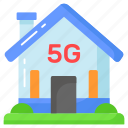 smart, home, house, 5g, network, internet, technology