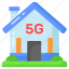 smart, home, house, 5g, network, internet, technology 