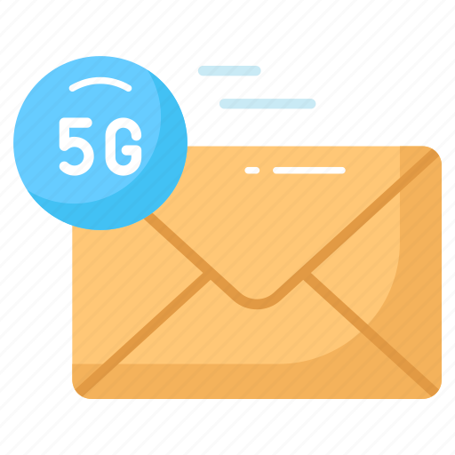 5g, network, email, letter, internet, signals, speed icon - Download on Iconfinder