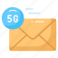 5g, network, email, letter, internet, signals, speed 