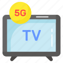 smart, tv, television, device, 5g, technology, gadget