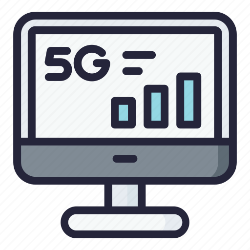Computer, technology, 5g, signal icon - Download on Iconfinder