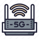 router, 5g, signal, internet