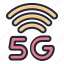 signal, 5g, wireless, internet 