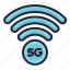 signal, wireless, 5g, internet 