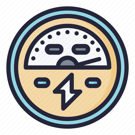 Speedometer, 5g, signal, connection icon - Download on Iconfinder