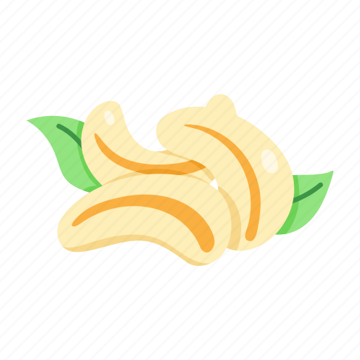 Cashew nuts, cashew, dry fruit, food, anacardium icon - Download on Iconfinder