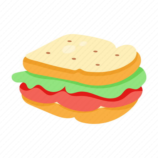 Bread sandwich, breakfast, sandwich, meal, cheese sandwich icon - Download on Iconfinder