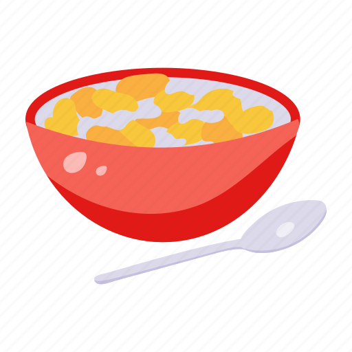Porridge, oatmeal, hot food, food bowl, cereal icon - Download on Iconfinder