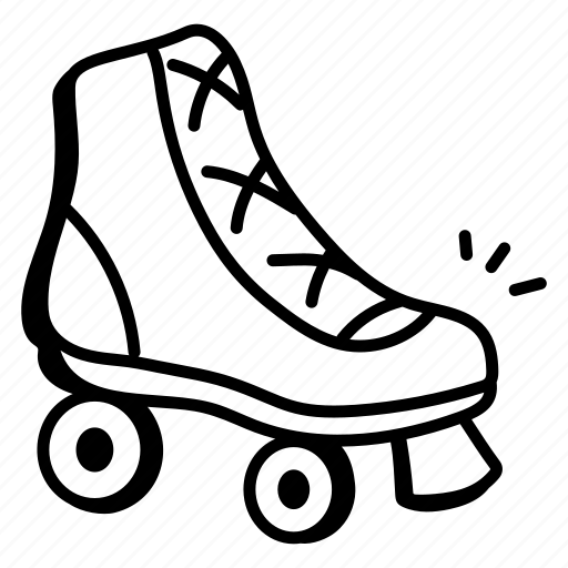 Roller skate, skating shoe, skating boot, skating, footwear icon - Download on Iconfinder