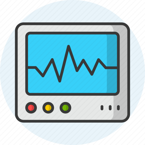 Cardiogram, electrocardiogram, heart rate, pulse, heart care, veterinary icon - Download on Iconfinder
