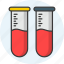 blood, test, blood test, laboratory tool, examine, test tube, medical test 