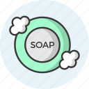 soap, bar, cleaning, hygiene, wash, soap bubble
